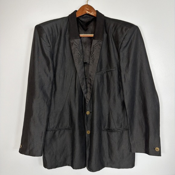 Marithe Francois Girbaud Other - Archival 80-90 Marithe Francois Girbaud Momento Due Slub Jacket Linen Blend IT50